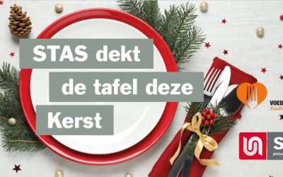 STAS dekt de tafel deze Kerst