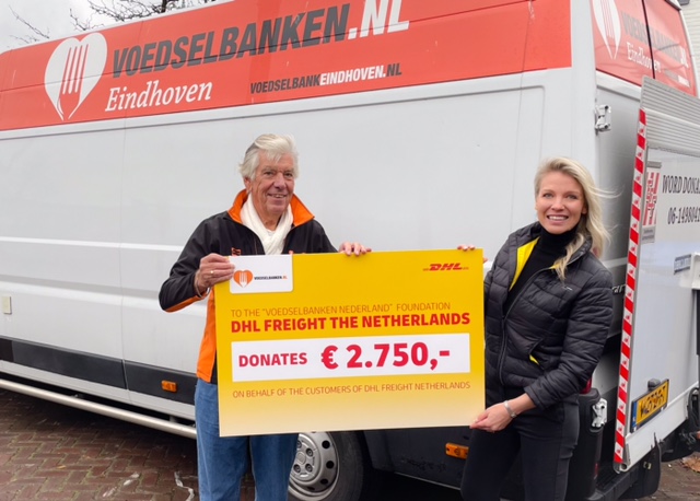 Donatie DHL Freight Nederland