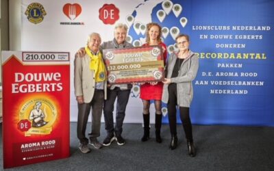 Lions inzameling waardepunten Douwe Egberts