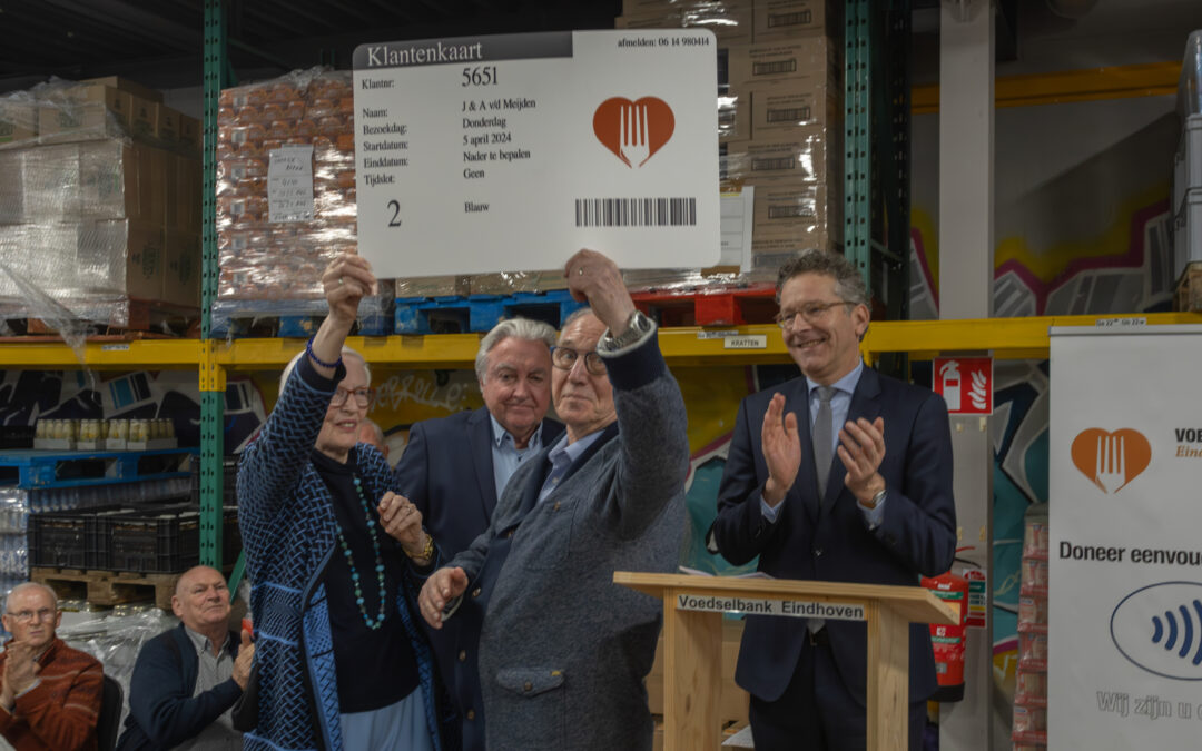 Feestelijke winkelopening Voedselbank Eindhoven