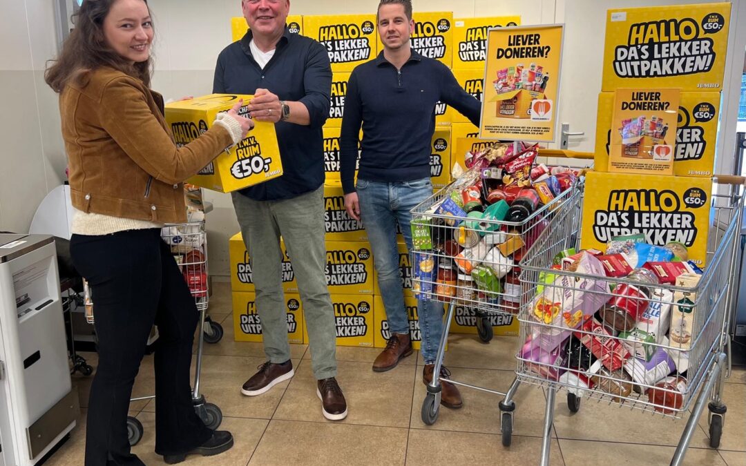 Particulier initiatief brengt 72 pakketten op
