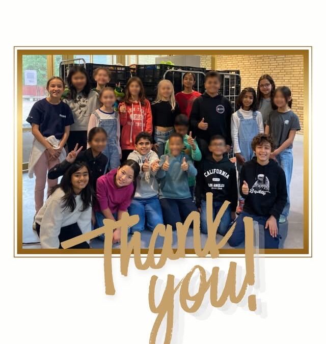 Kinderen in actie voor kinderen