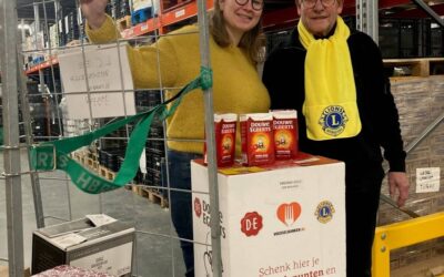Donatie waardepunten Douwe Egberts in december