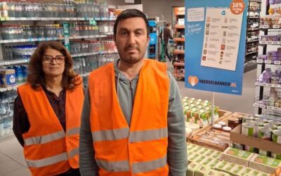 Winkelactieweek levert 106 kratten producten op