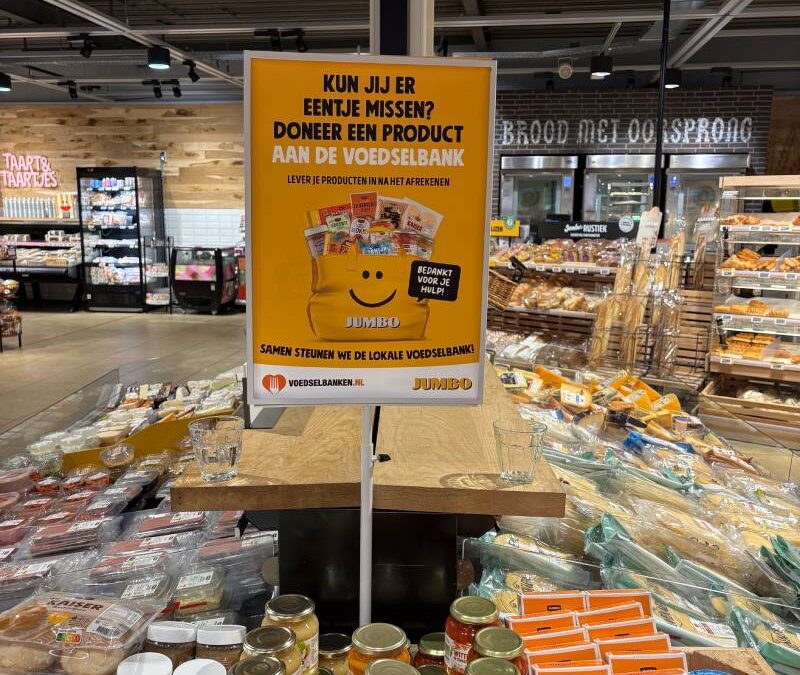 Landelijke Winkelactie Jumbo levert 31 kratten producten op